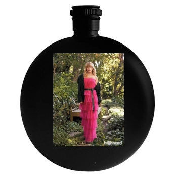 Taylor Swift Round Flask