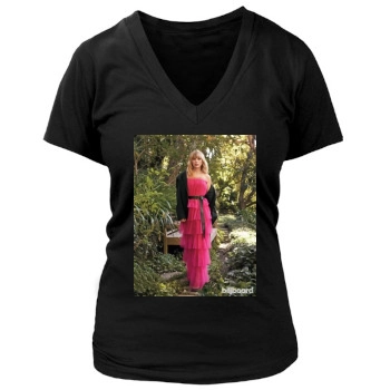 Taylor Swift Women's Deep V-Neck TShirt