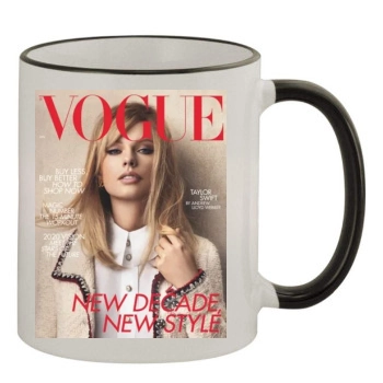 Taylor Swift 11oz Colored Rim & Handle Mug