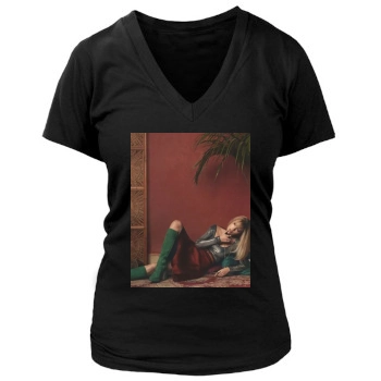 Taylor Swift Women's Deep V-Neck TShirt