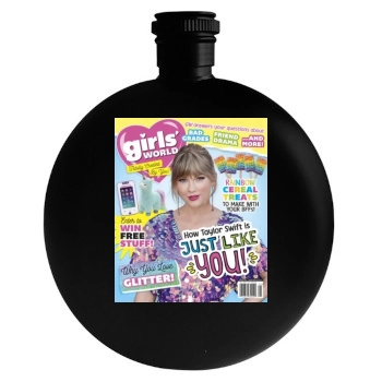 Taylor Swift Round Flask