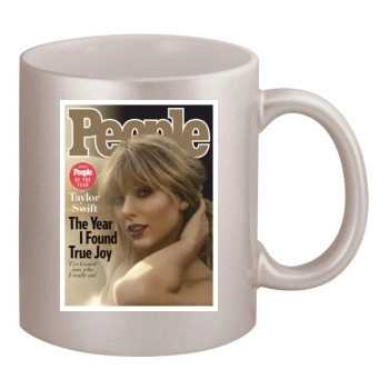 Taylor Swift 11oz Metallic Silver Mug