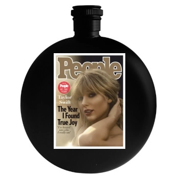 Taylor Swift Round Flask