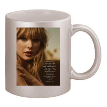 Taylor Swift 11oz Metallic Silver Mug