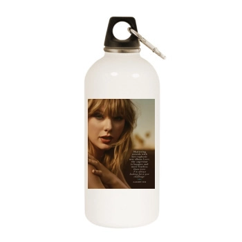 Taylor Swift White Water Bottle With Carabiner