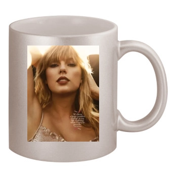 Taylor Swift 11oz Metallic Silver Mug