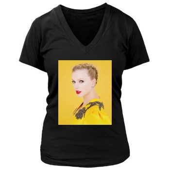 Taylor Swift Women's Deep V-Neck TShirt