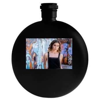 Alyson Stoner Round Flask