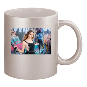 Alyson Stoner 11oz Metallic Silver Mug