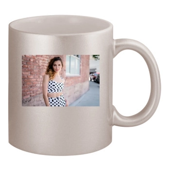 Alyson Stoner 11oz Metallic Silver Mug