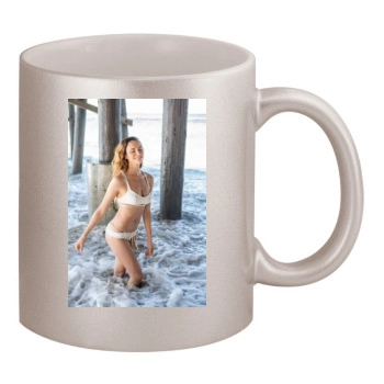 Alyson Stoner 11oz Metallic Silver Mug