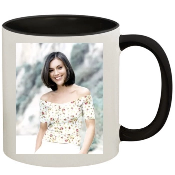 Alyssa Milano 11oz Colored Inner & Handle Mug