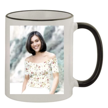 Alyssa Milano 11oz Colored Rim & Handle Mug