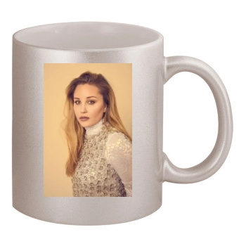 Amanda Bynes 11oz Metallic Silver Mug