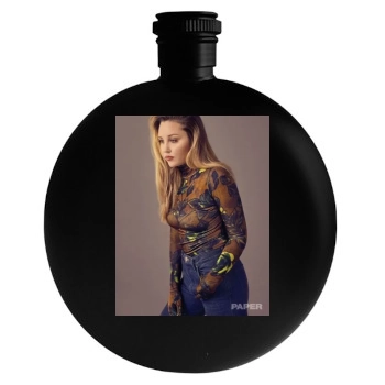 Amanda Bynes Round Flask