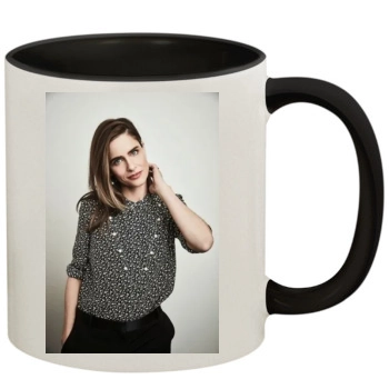 Amanda Peet 11oz Colored Inner & Handle Mug