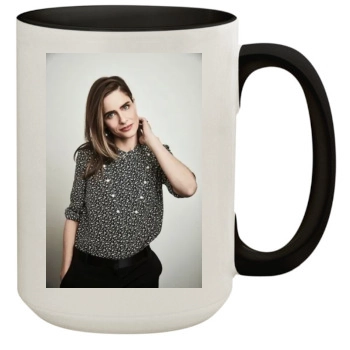 Amanda Peet 15oz Colored Inner & Handle Mug