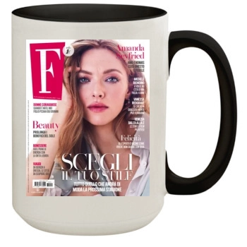 Amanda Seyfried 15oz Colored Inner & Handle Mug