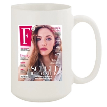 Amanda Seyfried 15oz White Mug