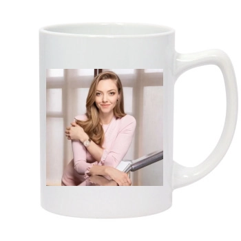 Amanda Seyfried 14oz White Statesman Mug