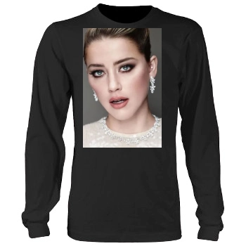 Amber Heard Men's Heavy Long Sleeve TShirt