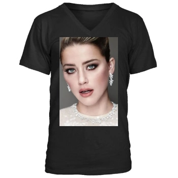 Amber Heard Men's V-Neck T-Shirt