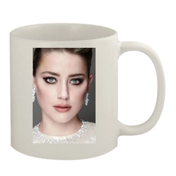 Amber Heard 11oz White Mug