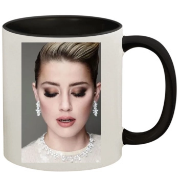 Amber Heard 11oz Colored Inner & Handle Mug