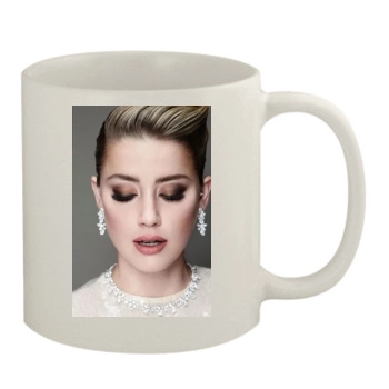 Amber Heard 11oz White Mug