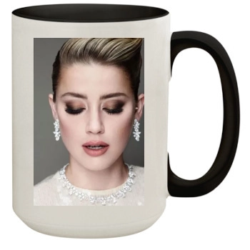 Amber Heard 15oz Colored Inner & Handle Mug