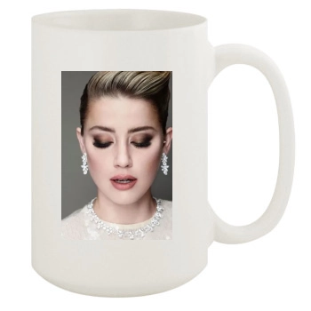 Amber Heard 15oz White Mug