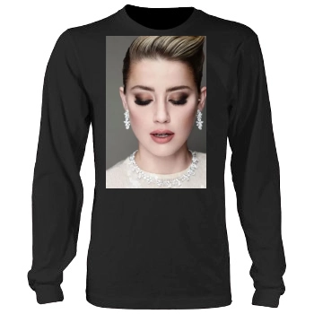 Amber Heard Men's Heavy Long Sleeve TShirt