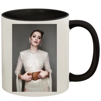 Amber Heard 11oz Colored Inner & Handle Mug