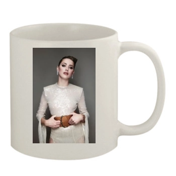 Amber Heard 11oz White Mug