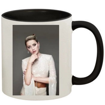 Amber Heard 11oz Colored Inner & Handle Mug