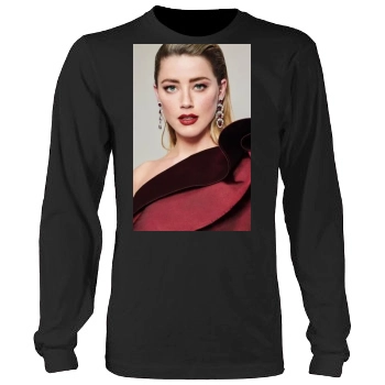 Amber Heard Men's Heavy Long Sleeve TShirt