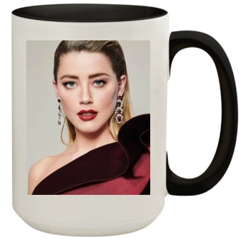 Amber Heard 15oz Colored Inner & Handle Mug