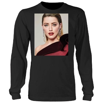 Amber Heard Men's Heavy Long Sleeve TShirt