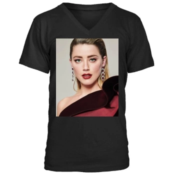 Amber Heard Men's V-Neck T-Shirt