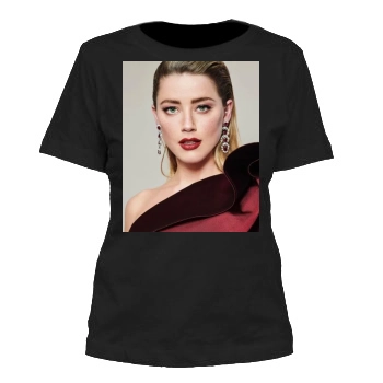 Amber Heard Women's Cut T-Shirt