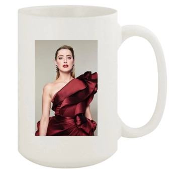 Amber Heard 15oz White Mug