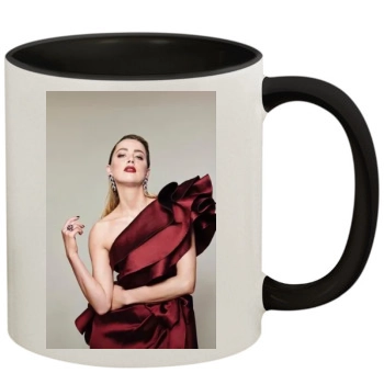 Amber Heard 11oz Colored Inner & Handle Mug