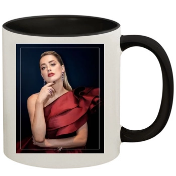 Amber Heard 11oz Colored Inner & Handle Mug