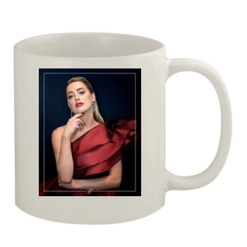 Amber Heard 11oz White Mug