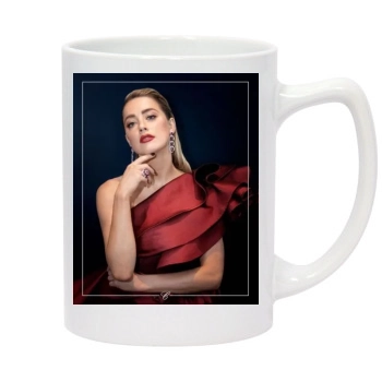 Amber Heard 14oz White Statesman Mug