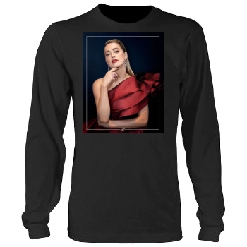 Amber Heard Men's Heavy Long Sleeve TShirt