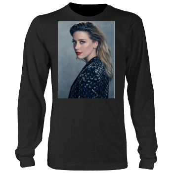 Amber Heard Men's Heavy Long Sleeve TShirt