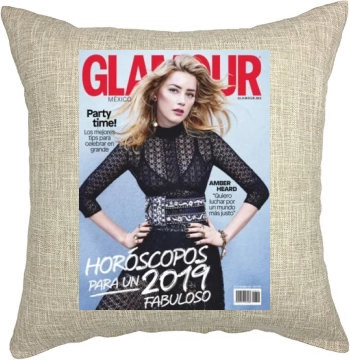 Amber Heard Pillow