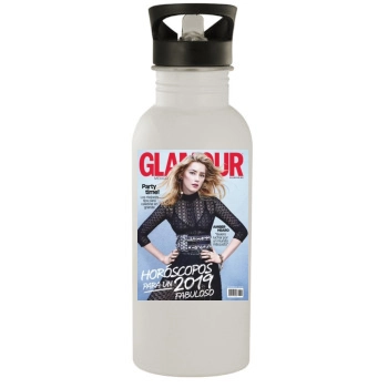 Amber Heard Stainless Steel Water Bottle