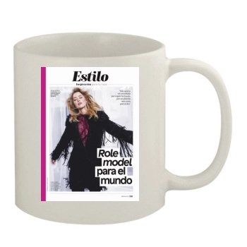 Amber Heard 11oz White Mug